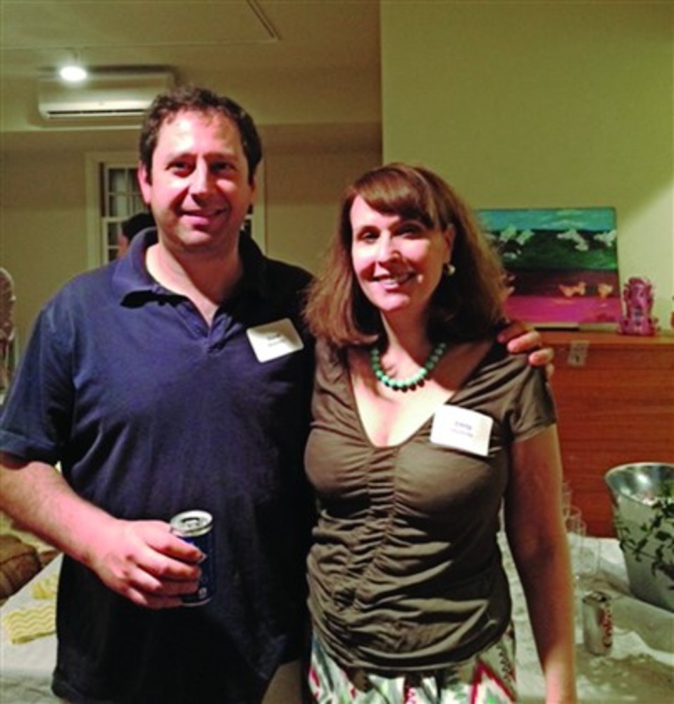 Double Chai Society co-chairs Steve and Emily Shalansky.